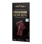 Czekolada - MaitreTruffout Premium Extra Gorzka Czekolada 80% 100 g - miniaturka - grafika 1