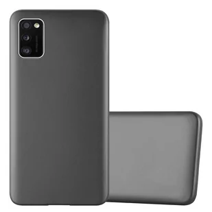 Pokrowiec Do Samsung Galaxy A41 w METALLIC SZARY Etui TPU Silikon Obudowa Ochronny Case Cover Cadorabo - Etui i futerały do telefonów - miniaturka - grafika 1