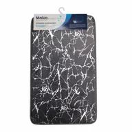 Dywaniki łazienkowe - Dywanik łazienkowy Elegant 50 x 80 cm szary Malva - miniaturka - grafika 1