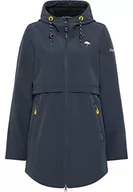 Kurtki damskie - Schmuddelwedda Krótki płaszcz softshell damski 34319240, Marine czarny, XL - miniaturka - grafika 1