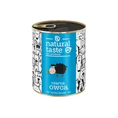 Mokra karma dla psów - Dolina Noteci Natural Taste Puszka dla Psa Czarna Owca 800g 52748-uniw - miniaturka - grafika 1