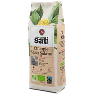 Kawa - Sati Sati Ethiopie Moka Sidamo BIO 500g kawa ziarnista SATI.ET.M.SID.BI.500 - miniaturka - grafika 1