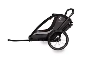 Hamax - Przyczepka rowerowa COCOON ONE - Grey/black - Wózki dziecięce - miniaturka - grafika 1