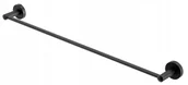 Półki łazienkowe - Roy Czarny Reling Wieszak Na Ręczniki Długi - miniaturka - grafika 1