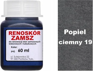 G9-99 POPIEL CIEMNY FARBA RENOSKÓR DO RENOWACJI SKÓRY ZAMSZU NUBUKU WILBRA - Środki do obuwia i ubrań G9-99 POPIEL CIEMNY FARBA RENOSKÓR DO RENOWACJI SKÓRY ZAMSZU NUBUKU WILBRA - Środki do obuwia i ubrań - miniaturka - grafika 1