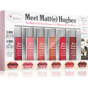 The Balm Meet Matt(e) Hughes zestaw mini pomadek w płynie #12 6x1.2ml - Szminki - miniaturka - grafika 1