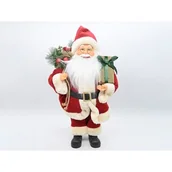 Ozdoby bożonarodzeniowe - Figurka tekstylna Święty Mikołaj 40 cm - miniaturka - grafika 1