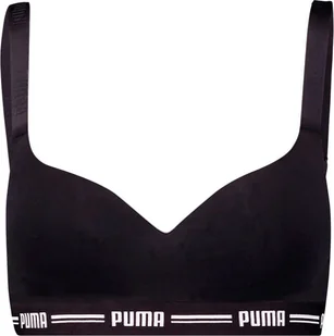 Stanik sportowy damski Puma Padded Top 1P Hang czarny 907863 04-S - Biustonosze - miniaturka - grafika 1