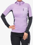 Bluzy sportowe damskie - Bluza trekkingowa damska The North Face Stormgap Powergrid Hoodie - lite lilac/grey - miniaturka - grafika 1