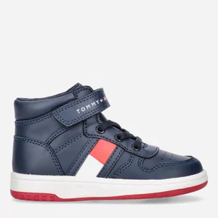 Trzewiki dziecięce Tommy Hilfiger T3B9-32476-1351800- 36 Niebieskie (8052578013649) - Buty dla chłopców - miniaturka - grafika 1