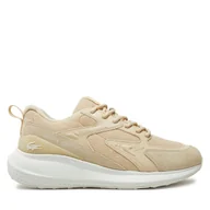 Sneakersy męskie - Sneakersy Lacoste 748SMA0052 Brązowy - miniaturka - grafika 1