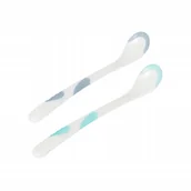 Sztućce dla dzieci - Sztućce dla dzieci tworzywo sztuczne Nuby - miniaturka - grafika 1