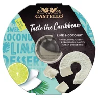 Sery - Castello Serek kremowy z limonką i kokosem 125 g - miniaturka - grafika 1