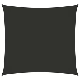 vidaXL Żagiel ogrodowy, tkanina Oxford, kwadratowy, 5x5 m, antracytowy 135086 - Parasole ogrodowe - miniaturka - grafika 1