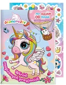 Czasopisma - Moje Jednorożce Przyklejam Odklejam - miniaturka - grafika 1