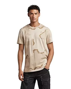 G-STAR RAW Męski T-shirt, wielokolorowy (dk Brick Desert camo C721-D935), L, Wielokolorowy (Dk Brick Desert Camo C721-d935), L - Koszulki męskie - miniaturka - grafika 1