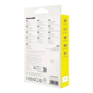 Kabel ładowania 3w1 Baseus USB do USB-C, USB-M, Lightning 3,5A, 1,1m (niebieski) - Kable - miniaturka - grafika 21