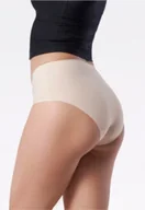 Majtki damskie - Figi damskie Julimex Simple Panty MAXI beżowe - miniaturka - grafika 1