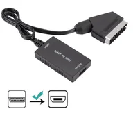 Inne akcesoria audio-wideo - Konwerter Obrazu i dźwięku z SCART / EURO na HDMI Adapter - miniaturka - grafika 1