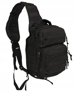 Mil-Tec US Assault Pack One Strap Small, czarny, s - Plecaki - miniaturka - grafika 9
