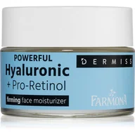 Kremy do twarzy - Farmona Dermiss Powerful Hyaluronic + Pro-Retinol ujędrniający krem do twarzy 50 ml - miniaturka - grafika 1
