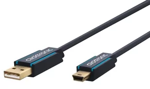Clicktronic R neu CLICK C USB 2.0 A/MINI-B 5 pin 0100 4040849701269 - Kable komputerowe i do monitorów - miniaturka - grafika 1