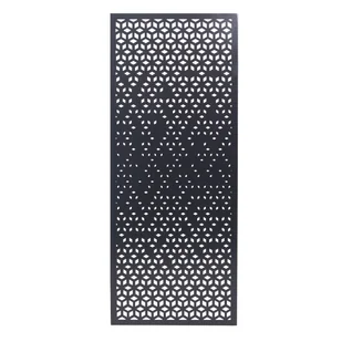 Panel osłonowy stalowy 150x60 cm jasny szary ażurowy Naterial - Ogrodzenia - miniaturka - grafika 1