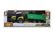 Samochody i pojazdy dla dzieci - MINI FARMA TRAKTOR Z PRZYCZEPą - miniaturka - grafika 1