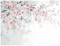 Fototapety - Fototapeta Wiszące Kwiaty Róże Liście 250x175 cm Tapeta Do Sypialni Salonu Kuchni Na Flizelinie - miniaturka - grafika 1