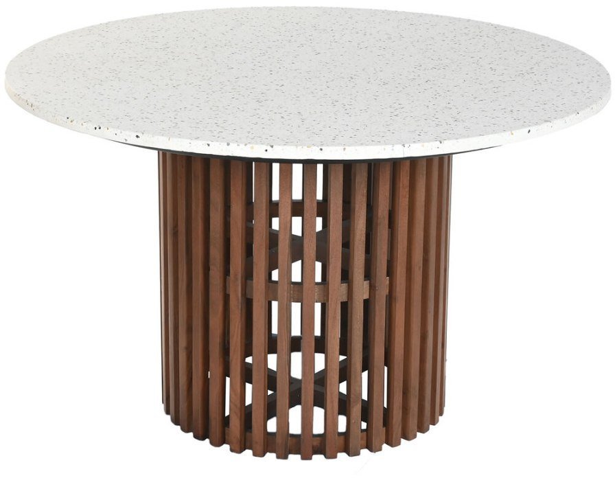 Stoły do Jadalni Home ESPRIT Drewno akacjowe Lastryko 130 x 130 x 76 cm