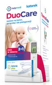 Aspiratory do nosa - KATAREK Helpmedi DuoCare Zestaw Aspirator Plus Bezdotykowy Termometr 0776480 - miniaturka - grafika 1