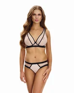 Biustonosze - Biustonosz Bralet  Model 2470 (kolor czarno-ecru, rozmiar 85B) - miniaturka - grafika 1