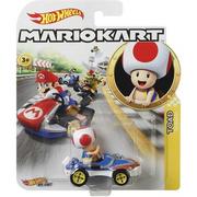 Figurki dla dzieci - HOT WHEELS Mario Kart Replica 1:64 The-Cast Toa GBG30 - miniaturka - grafika 1