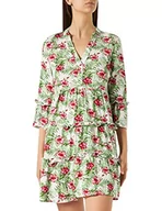 Sukienki - VERO MODA Sukienka damska, Snow White/Aop:fia, M - miniaturka - grafika 1