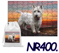 Puzzle - PUZZLE 35 EL. - UKŁADANKA PREZENT ZWIERZĘTA PIES +WORECZEK Z NADRUKIEM - miniaturka - grafika 1