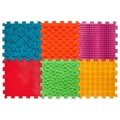 Maty edukacyjne - Mata Ortopedyczna Do Masażu Stóp Morskie Dno 6 El - miniaturka - grafika 1