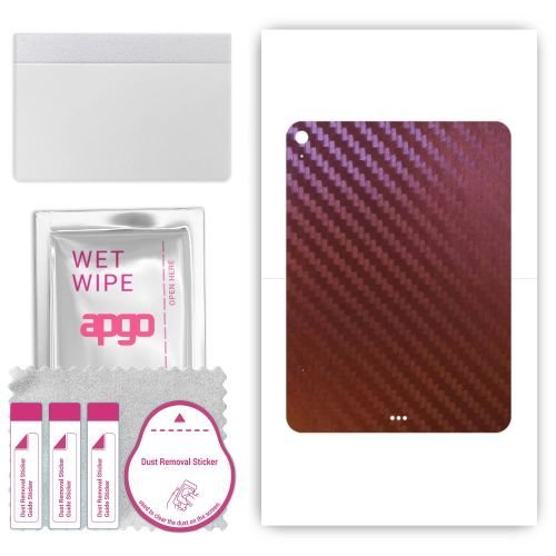 folia naklejka skórka strukturalna na TYŁ do Apple iPad Air 11 6 gen. 2024 - Carbon Kameleon CAKA5 - apgo SKINS