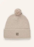 Czapki damskie - Calvin Klein Czapka beige - miniaturka - grafika 1