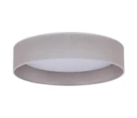 Lampy sufitowe - Duolla - LED Plafon ROLLER LED/24W/230V jasny śr. 45 cm szary - miniaturka - grafika 1
