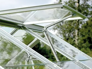 VITAVIA szklarnia ogrodowa Diana 6700, zielona - (6,7 m2; 2,57 x 2,58 m) + baza - Szklarnie ogrodowe - miniaturka - grafika 3