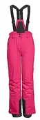 Spodnie narciarskie - Killtec Dziewczęce spodnie narciarskie/spodnie funkcyjne z szelkami, ochrona krawędzi i łapacz śniegu KSW 152 GRLS SKI PNTS, różowe, 176, 41188-000 - miniaturka - grafika 1