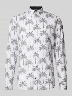 Koszula casualowa o kroju regular fit z kołnierzykiem typu kent model ‘PALMS’ - Koszule męskie - miniaturka - grafika 1