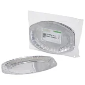 Dekoracje i nakrycia stołu na imprezę - Guillin Polska Jednorazowe Patery Aluminiowe Małe 10 Szt - miniaturka - grafika 1