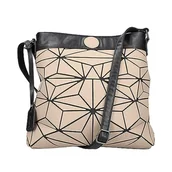 Torebki damskie - Rieker Damska torba na ramię H1316, beżowy - miniaturka - grafika 1