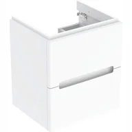 Szafki łazienkowe - Geberit Modo Szafka pod umywalkę 4939,4x55cm z dwoma szufladami, biały - miniaturka - grafika 1
