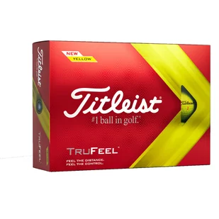 Titleist TruFeel 12-pack (czerwone i żółte) piłki golfowe - Golf Titleist TruFeel 12-pack (czerwone i żółte) piłki golfowe - Golf - miniaturka - grafika 1