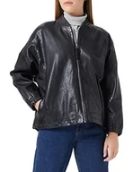 Kurtki damskie - Freaky Nation Damska kurtka skórzana Swantje-FN czarna, L - miniaturka - grafika 1