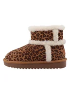 Botki damskie - Tom Tailor Botki w kolorze jasnobrązowo-czarnym - miniaturka - grafika 1