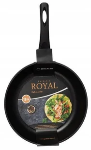 PATELNIA PATELKA 18 cm ROYAL czarna mała do kuchni smażenia indukcja - Patelnie - miniaturka - grafika 1