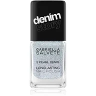 Lakiery do paznokci - Gabriella Salvete Denim Story Longlasting Nail Polish Lakier do paznokci 11 ml Odcień 02 Pearl Denim - miniaturka - grafika 1